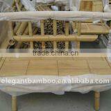 Bamboo Garden Bench Without Arm thumbnail-1