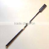 EQUESTRIAN LEATHER WHIP HORSE RIDING LEATHER WHIP WITH LONG HANDLE ENGLISH RIDING LEATHER WHIP LEATHER THREADED RIDING WHIP thumbnail-1