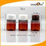 20ML White PE Dispenser Plastic Eye Dropper Bottle With Plastic Dropper Tip Plugs thumbnail-3