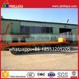 3 Axles 4 Axles Full Type Lowbed Truck Drawbar Flatbed Trailer For Sale thumbnail-5