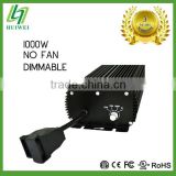 Hydroponic HPS MH Digital FCC 1000W High Quality Dimmable Without Cooling Fan Original Manufacturer