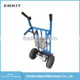 motorized battery powered electric hand pull trolley for agriculture