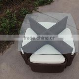 Synthetic Outdoor Wicker Furniture Leisure Garden Rattan Dining Table and Chair(CF788) thumbnail-4