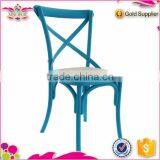 Wholesale Price Wooden Rattan Cross Back Dining Chair thumbnail-3