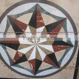 Hot Design Flower Pattern Marble Waterjet Medallion thumbnail-4