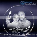 New Product!3D Engraving Crystal Photo Frame for Anniversary Souvenir