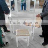 White Dressing Table With Swing Mirror Bedroom Furniture Shabby Vintage Style thumbnail-5