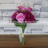 Artificial Bouquet Flowers Silk Flower Bundle thumbnail-3