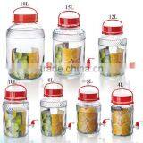 Huge Glass Storage Liquid/wine Bottles Dispenser PJ29 thumbnail-1