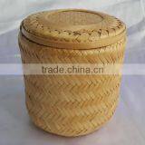New Style Classical Bamboo Weaving Rattan Basket Funeral Casket thumbnail-1
