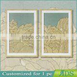 Framed Handmade Wood Chip Mountain Display Shadow Box thumbnail-1