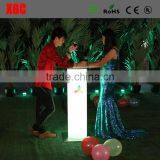 White Colored Furniture With Lighting Show GF305 thumbnail-3