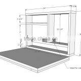 Folding Wall-mounted Wall Shelf Drop-leaf Desk Kids Living Room Wall Mounted Down Study Table Children Table thumbnail-2