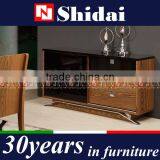 Kitchen Storage Cabinet Buffet Sideboard Counter Drawers Wood Walnut Black Top H-812 thumbnail-1