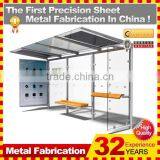 Outdoor Furniture Galvanized Steel Bus Stop Design With Different Option thumbnail-1