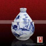 Ancient Style Blue and White Porcelain Hand Painting Ceramic Best Liquor Prices in Good Sale thumbnail-1