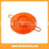 Silicone Kitchen Draining Storage Basket Water-clock Basket Drain Fruits Basket thumbnail-3