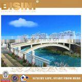 Double-Hinge Type Arched Bridge, Pedestrian Bridge in Residential District, Bridge With Iron Guardrail(BF08-Y10021)