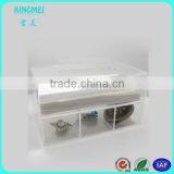 KM-SP52 Clear Acrylic Tissue Box Holder Plexiglass Jewelry Display Box thumbnail-1