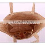 Jute and Hessian Hand Bag Can Print Any Country National Flag Design,storage Bags thumbnail-3