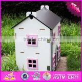 2016 Hot Item Kids Wooden Small Toy House, Top Fashion Baby Wooden Small Toy House W06A154 thumbnail-3