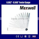 0.002"- 0.040" Feeler Gauge
