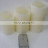 Set of 3 LED Wax Candles