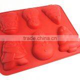 10113Christmas Shaped Silicone Chocolate Mould and Mold thumbnail-6