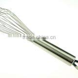 37047 10 Wires Stainless Steel Whisk With Stainless Steel Handle thumbnail-2