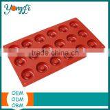 Non - Stick Mini Donut Dishwasher Safe Silicone Decorative Mold thumbnail-1