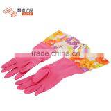 L00033 Rubber Gloves Scrubber/ House/kitchen /cleaning Room With Velvet thumbnail-4