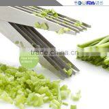 Stainless Steel the Multi - Layer Chopped Green Onion Cut Parsley Cut Cut the Vegetables Multi-functional Kitchen Shears thumbnail-4