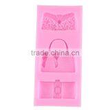 3pcs Fashion Bag Silicone Mold Chocolate Mould Cake Decorating 1688 Agent thumbnail-3