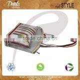 Multicolor See Through PVC/12 oz Canvas Bag With Pouch thumbnail-3