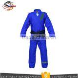 Jiu Jitsu Patches gi for Adult White/blue/black Color Kimono Bjj gi thumbnail-4