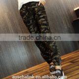 Outdoor Fashion Urban Women Motorcycle Camo Pants thumbnail-1