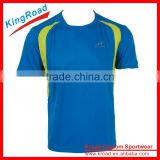 Professional OEM high quality coolmax 100% polyester running t shirts
