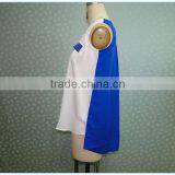 Summer Casual Short Front Long Back Ladies Tops And Blouses 2015 thumbnail-2