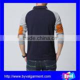 Custom 2016 Fashion New Design Polo Shirt for Men Long Sleeve Business Polo From Chinamanufacturer thumbnail-2