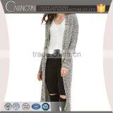 New Arrival Open-front no Button Knit Sweater Ladies Fancy Long Cardigan thumbnail-1