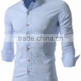 Factory Supply Cheap Long Sleeve Men White Business Dress Shirt thumbnail-2