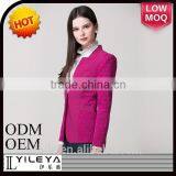 Luxury Fashion Coat, Office Style Red Women Jacket Spring 2015 thumbnail-1