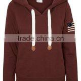 Costume Women Sweatshirt and Custom Sleeveless Hoodie Plain Girls Hoodies thumbnail-3