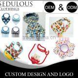 GOTS CERTIFIED ORGANIC COTTON BANDANA BABY BIBS FOR 0 TO 24MONTH BABY thumbnail-5