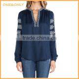 Embroidery Pattern Latest Ladies Kurta Design thumbnail-1