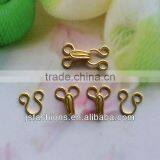 Fashion Lingerie Hook and Eyes Closure Fasterner With Golden Color thumbnail-1