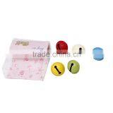 Lucky Ring for Bells DIY Bracelet Dog Necklace With Bells Mini Colorful Bells