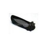 Custom size Comfortable PU Upper / Outsole Grey, black Pump Flat Shoes for wemen