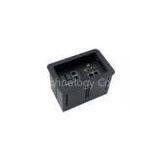 Multi Media Tabletop Connection Box Slide Lid For Conference , South African Type 2 RJ45