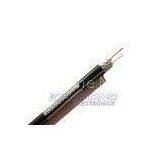 RG6 75 Ohm Coaxial Cable With Messenger 18AWG CCS 60% AL Braiding CM PVC for CATV thumbnail-1